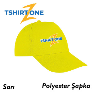  Polyester Şapka Sarı