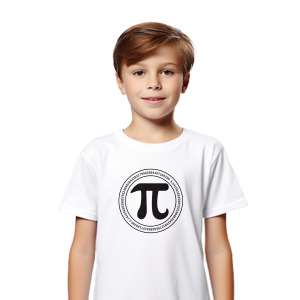 Pi Sayısı Baskılı Tişört