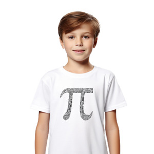 Pi Sayısı Baskılı Tişört